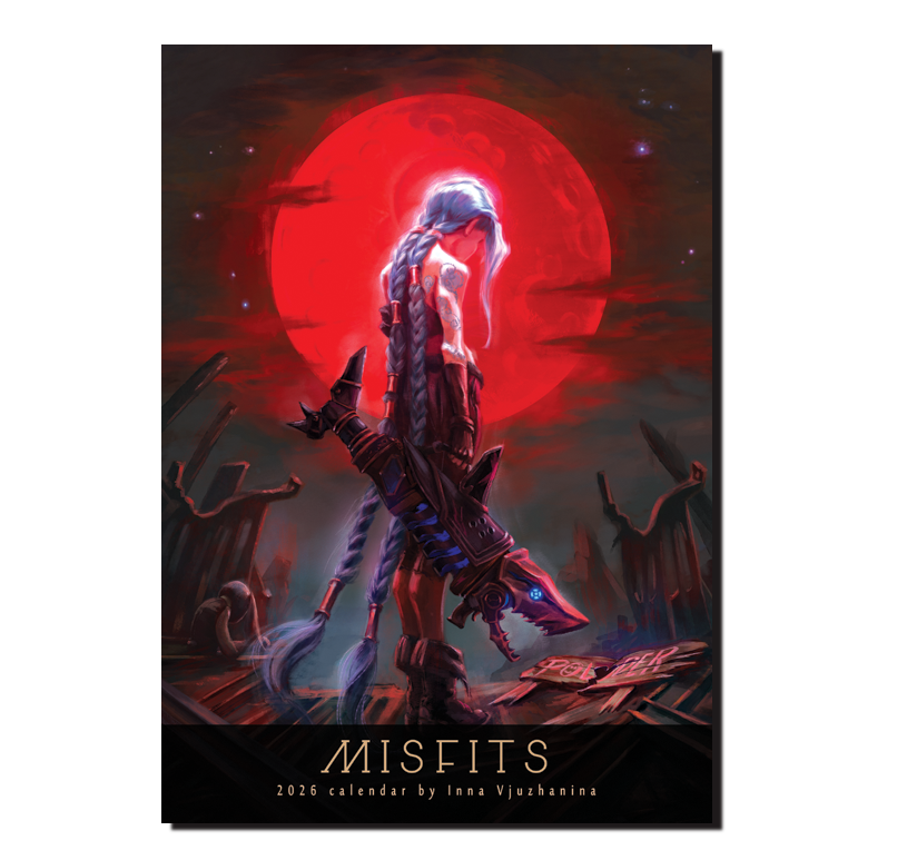 "MISFITS" | 2026 ART CALENDAR (pre-order)