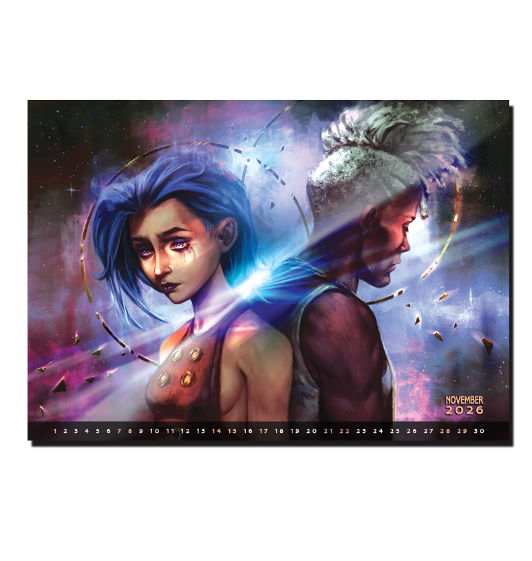 "WILD RUNE" | 2026 ART CALENDAR (pre-order)