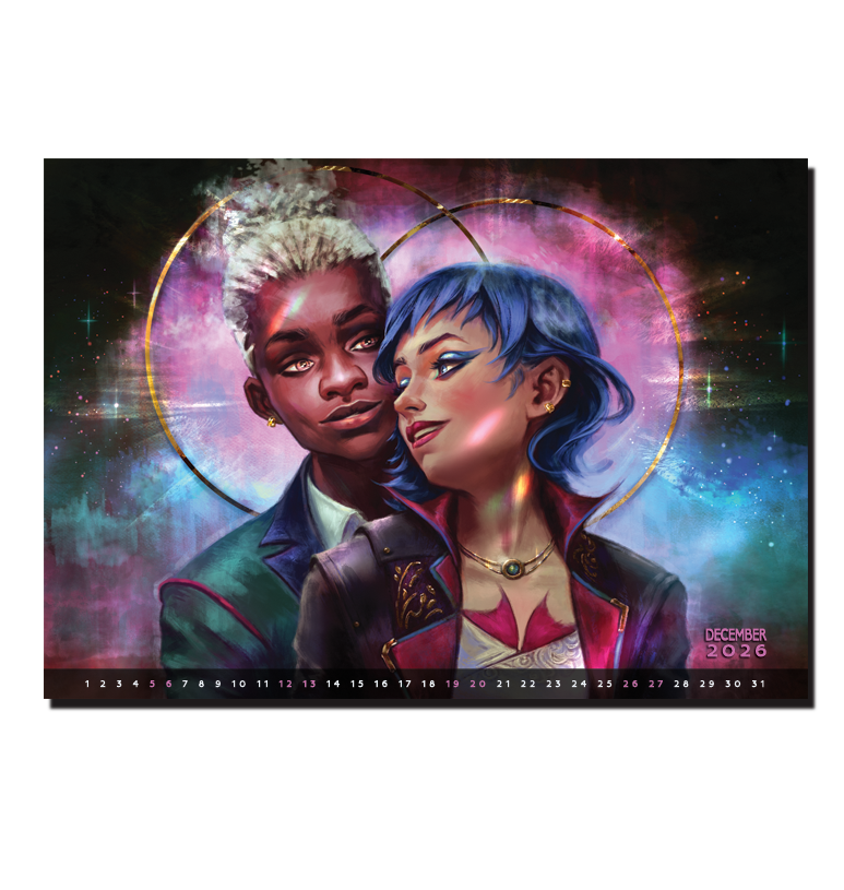"WILD RUNE" | 2026 ART CALENDAR (pre-order)
