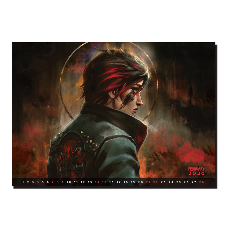 "WILD RUNE" | 2026 ART CALENDAR (pre-order)