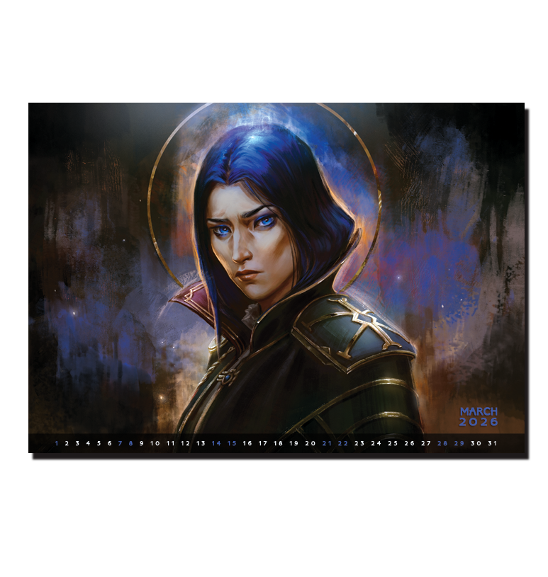 "WILD RUNE" | 2026 ART CALENDAR (pre-order)