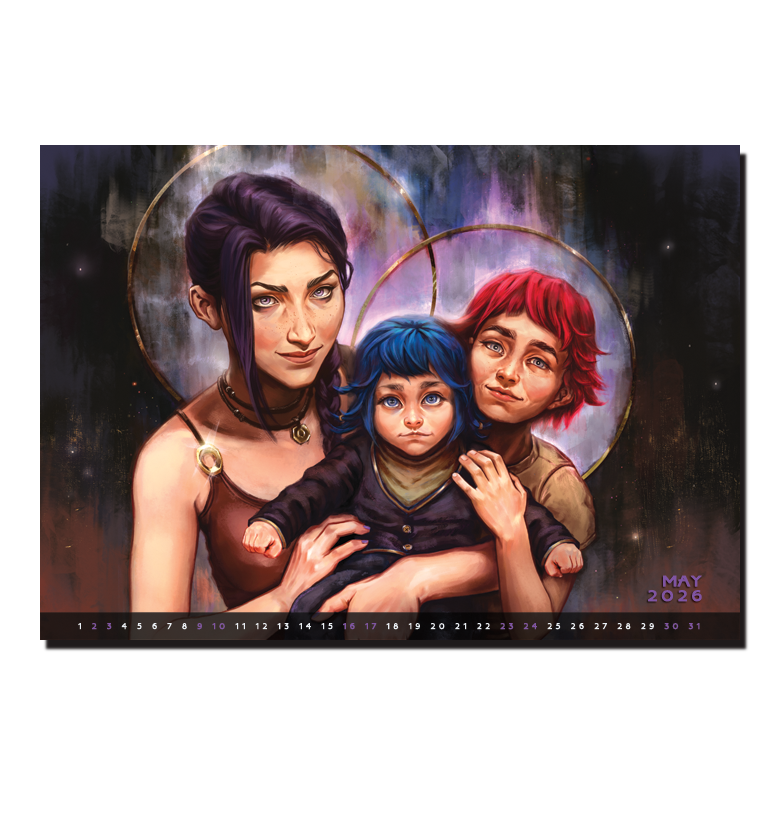 "WILD RUNE" | 2026 ART CALENDAR (pre-order)