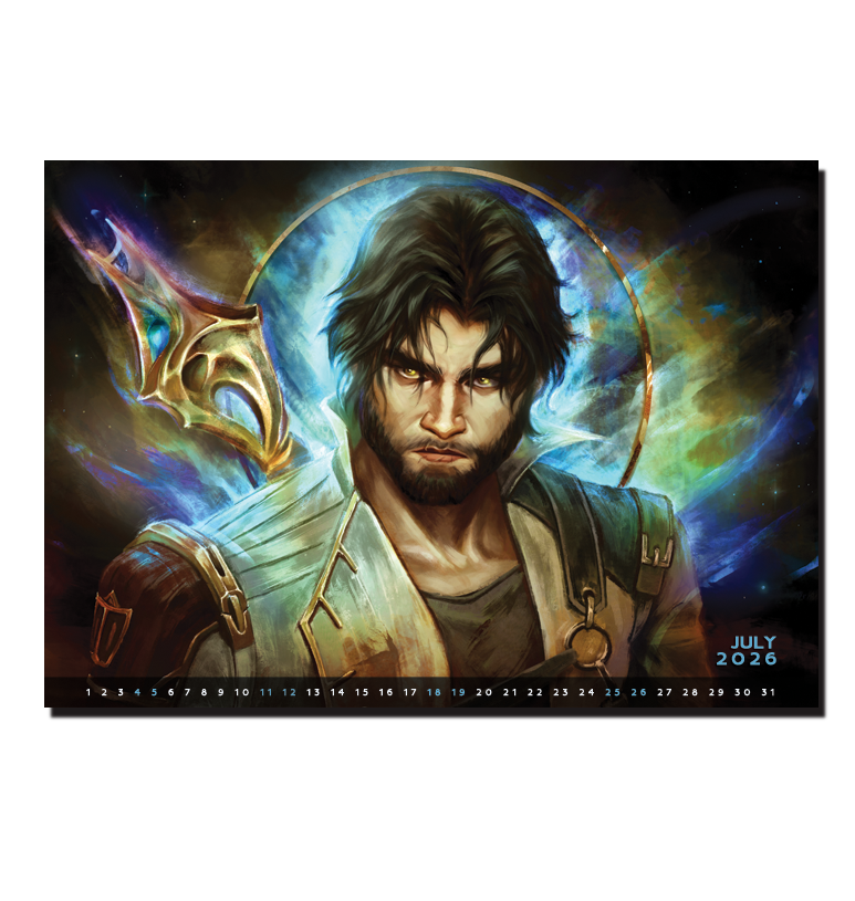 "WILD RUNE" | 2026 ART CALENDAR (pre-order)