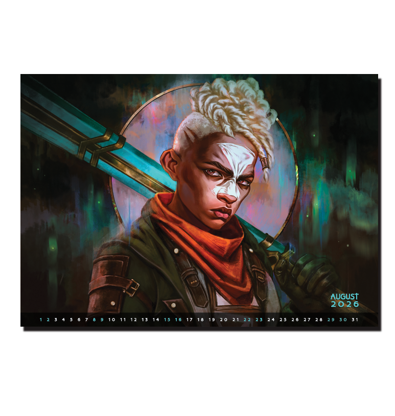"WILD RUNE" | 2026 ART CALENDAR (pre-order)