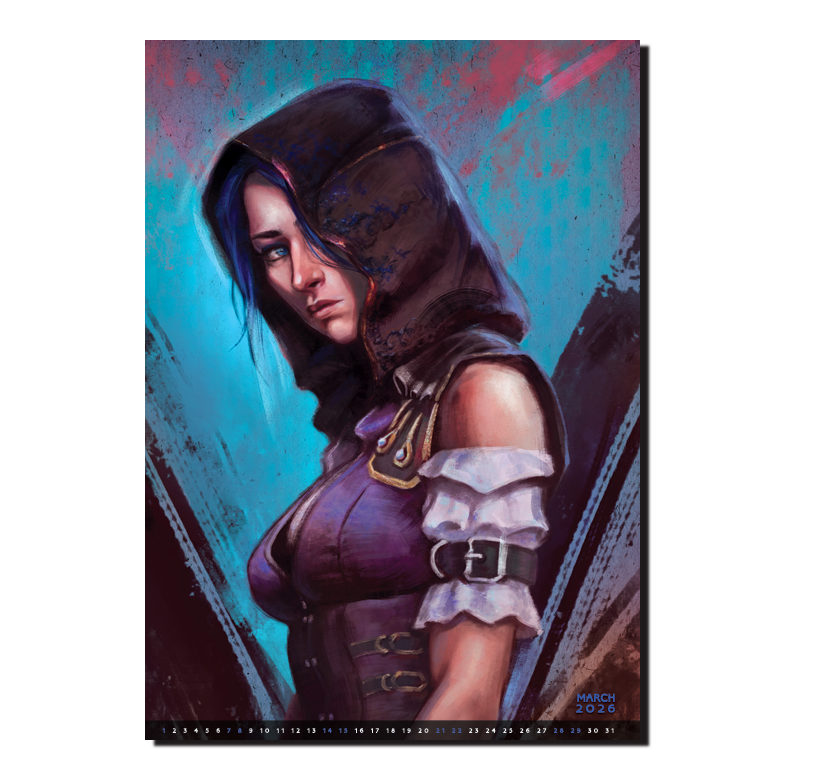 "MISFITS" | 2026 ART CALENDAR (pre-order)