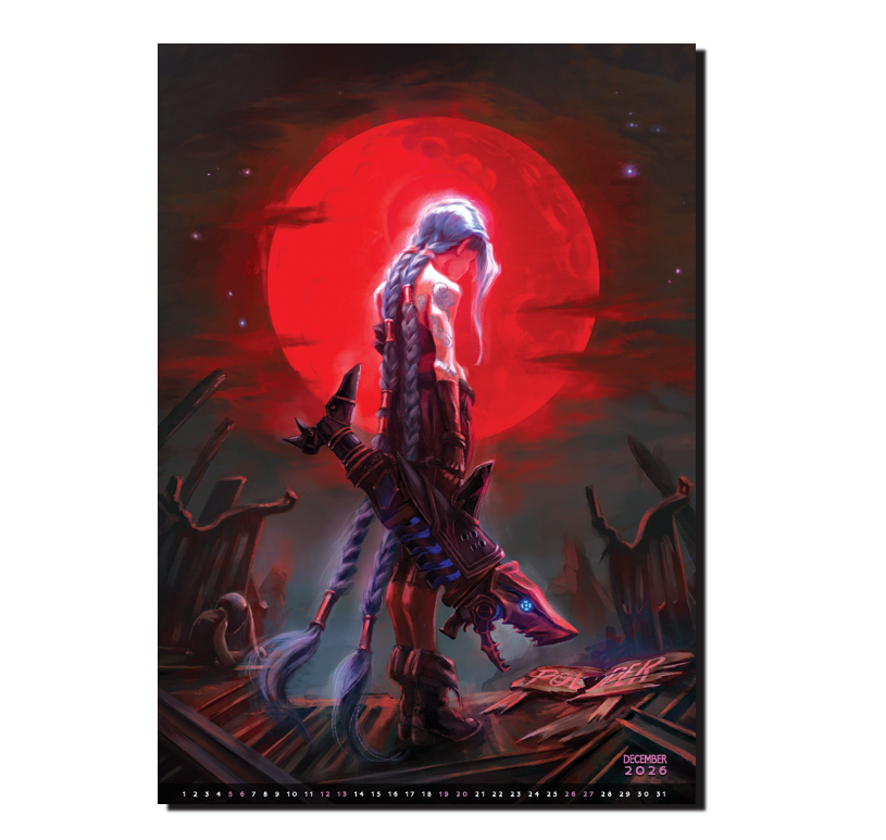 "MISFITS" | 2026 ART CALENDAR (pre-order)