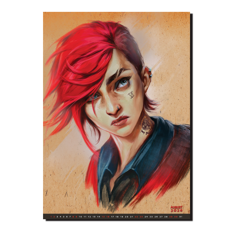 "MISFITS" | 2026 ART CALENDAR (pre-order)