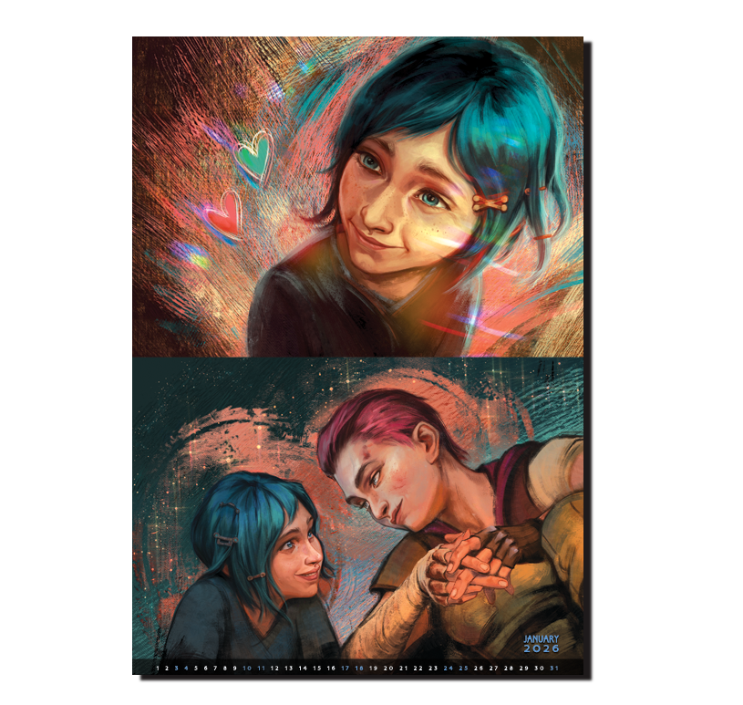 "MISFITS" | 2026 ART CALENDAR (pre-order)