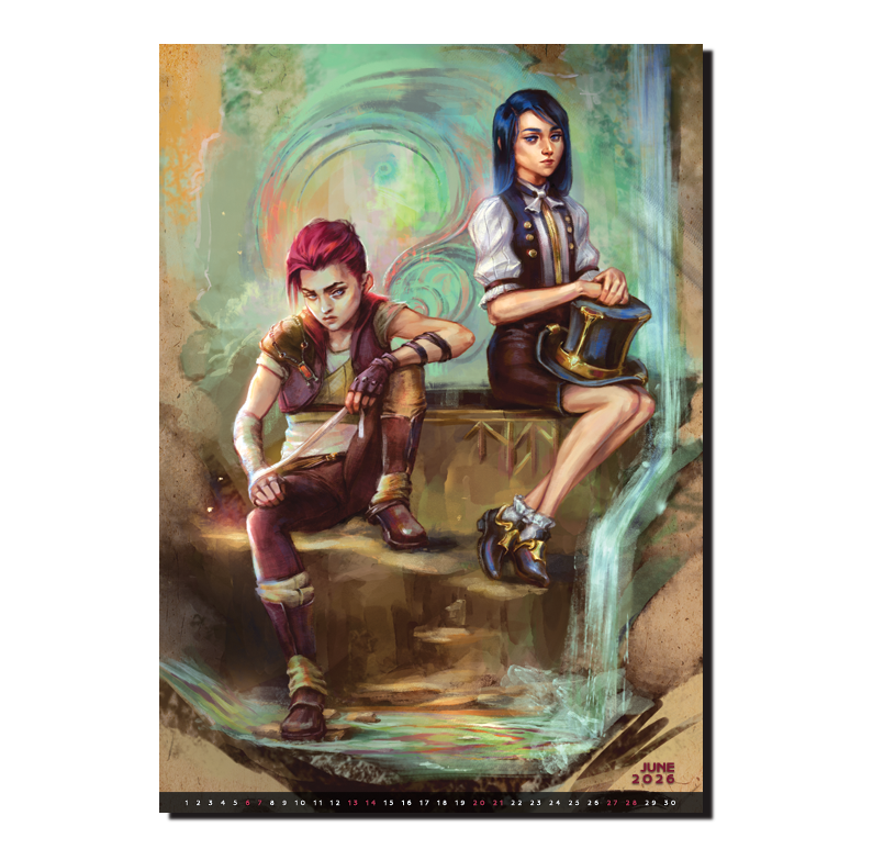 "MISFITS" | 2026 ART CALENDAR (pre-order)