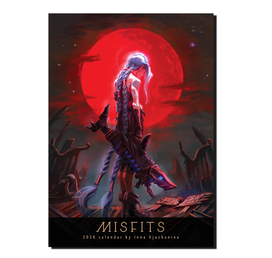 "MISFITS" | 2026 ART CALENDAR (pre-order)