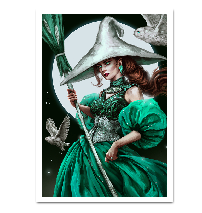 "Emerald Witch" | PRINT