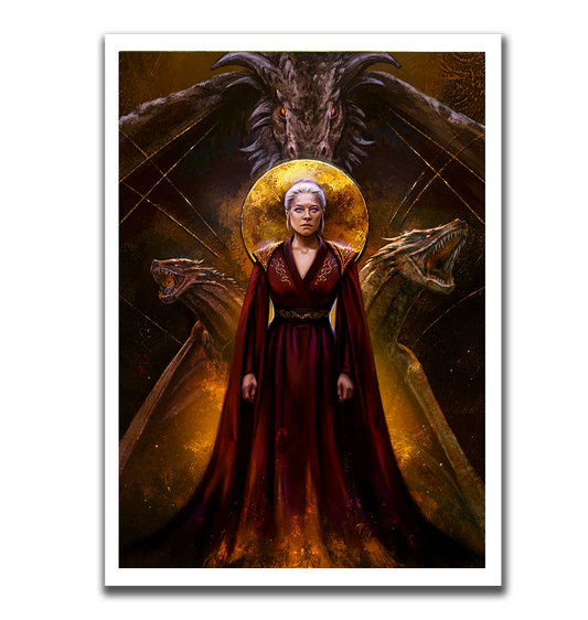 "Fire and Blood" | PRINT