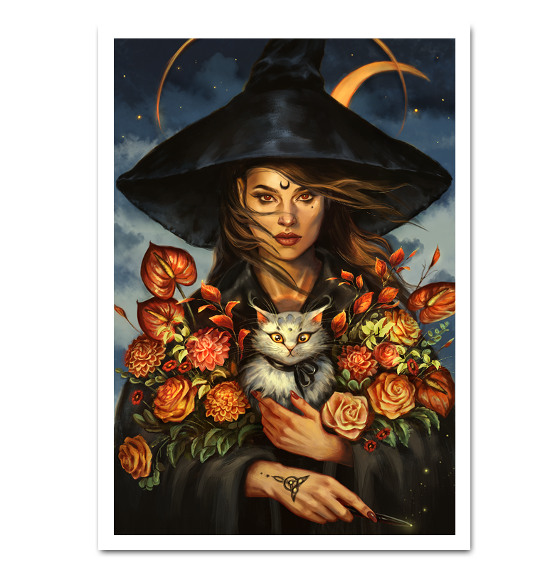 "October Witch" | PRINT