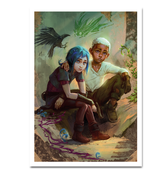 "Paths of Fate - I" | LIMITED EDITION A2 PRINT