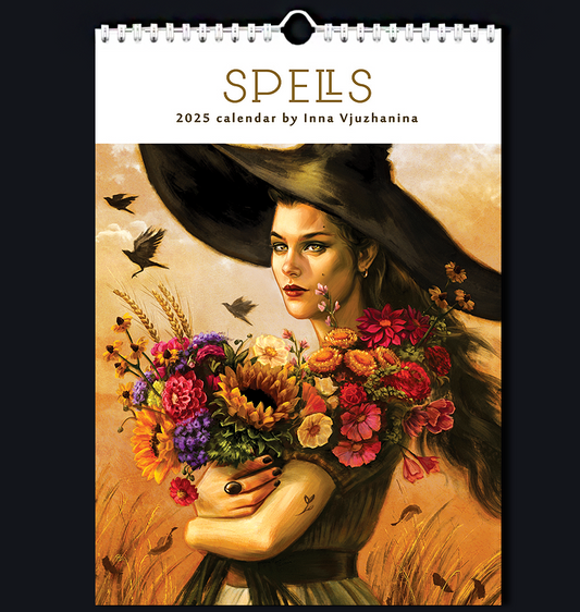 "SPELLS" | 2025 ART CALENDAR (pre-order)