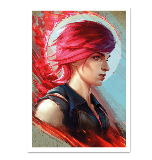 "Twin Flames - II" | LIMITED EDITION A3 PRINT