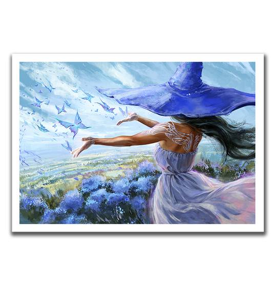 "Witch of the Meadow Breeze" | PRINT