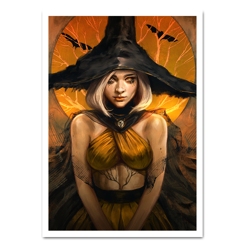 "Halloween Witch" | PRINT